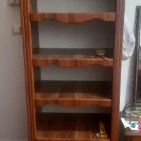 کتابخانه یا ویترین MDF
