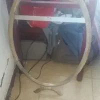 قاب ایینه بیضی قدیمی