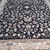 فرش ۹متری ۱۲۰۰شانه ۲عددتمام نخ (فرش پازیریک جهرم)