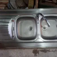 سینک کارکرده اخوان  سینک اخوان دو لگنه درحد روکار