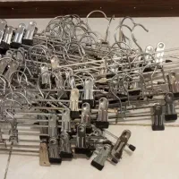 چوب کار فلزی دوگیره شلواری