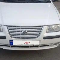 سمند LX مدل ۱۳۹۳  سفید کارکرد ۲۰۰ تا