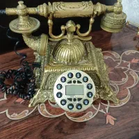 تلفن رومیزی برنز