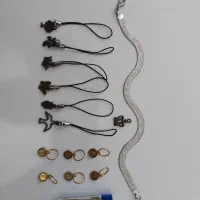 آکسسوری آویز . دستبند . آویز مو