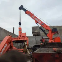 کامیون جرثقیل  اطلس ده تن المان