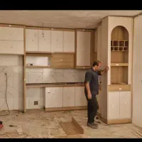 دراور اشکاف تختشو کابین کمد