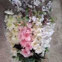 (قاب پرده کالسکه گل مصنوعی استند قابلمه تابلو فرش)