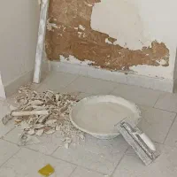 گچکاری ولکه گیری نصب دیوار وگچ کاری وتخریب کاری