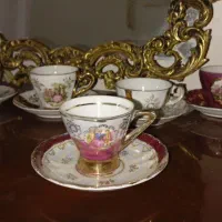 فنجون نعلبکی انتیک