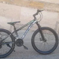 دوچرخه ۲۴ تنه کوتاه دنده کلاجی ترمز دیسکی
