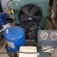 ست کامل سردخانه شامل یونیت کندانسینگ و اواپراتور