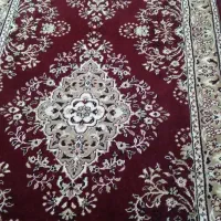 فرش کناره نو نو با تراکم بالا رنگ زرشکی