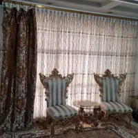 پرده ی پذیرایی و اتاق خواب