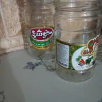 شیشه مربا خالی