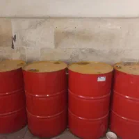 بشکه ۲۲۰لیتری فلزی دربسته