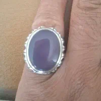 انگشتر عقیق کبود