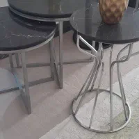 میز جلو مبلی ۳ عدد رویه سنگ