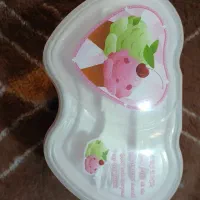 ظرف نگهدارنده دو طبقه غذا کودک دخترانه
