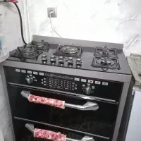 گاز صفحه شیشه پنج شعله