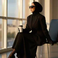 مدل خانم برای عکاسی پوشاک،کیف و کفش و عینک