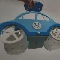 لوستر ماشین فولکس به همراه دیوار کوب