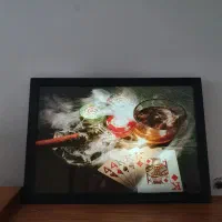 تابلو ال ای دی و دکوری چوب