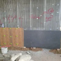 کاشیکاری کف بدنه به صورت چسبی و دوغابی