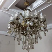 لوستر16شاخه برنجی