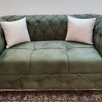 کاملا نو مبل مخمل ترک چستر بارنگی جذاب کف فوم سرد|مبلمان خانگی و میز عسلی|تهران, آبشار|دیوار