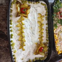 همه چی غذاسالادالویه خونگی