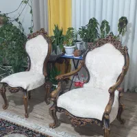 مبل کلاسیک با چوب راش