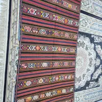 دو عدد گلیم پشمی با قدمت ۷۰ سال