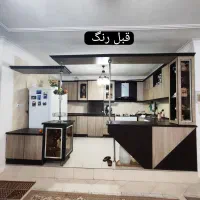 نقاشی ورنگ تخصصی کمدوکابینت چوبی وفلزی وMDF،وبرچسب