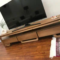 میز تلویزیون چوب