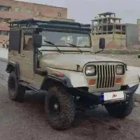 جیپ صحرا مدل ۷۳ معاوضه جیپ با سواری ۴۰۵ ۲۰۶ سمند و