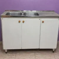 کابینت و سینک دو لگنه