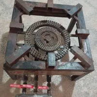 اجاق گاز ۳ شعله فقط یکبار استفاده شده سالم