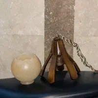 لوستر چوبی