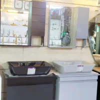 روشویی کابینتی مشکی کد۰۰۰۹