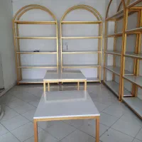 قفسه ویترین میز فروشگاهی تزئینی کتابخانه