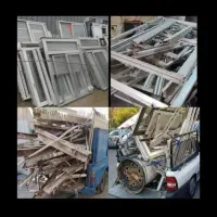 چهارچوب آهنی ضایعات تیرآهن نبشی برنج مس