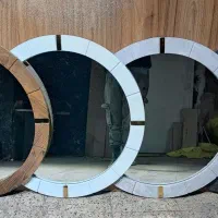 ایینه گرد وکیوم آینه ست جاکفشی کنسول میز ارایش