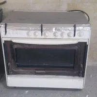 گاز ۵ شعله فر دار سفید