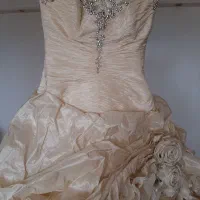 لباس عروس دکلته سایز ۳۶ ، ۳۸ ،