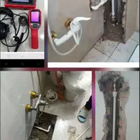 تشخیص ترکیدگی لوله و نم با دستگاه
