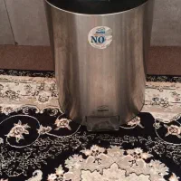 سطل آشغال سایز بزرگ استیل