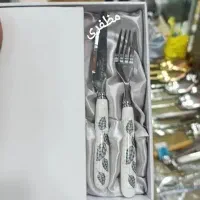 سرویس قاشق و چنگال کارد و چنگال سرامیکی برند یونیک