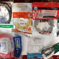 کابل LAN و Vga وکابل برق کامپیوتر