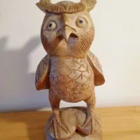 مجسمه های دکوری چوبی