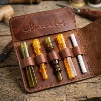 چوب سیگار و دهنی قلیان سندلوس و کهربا